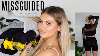 MISSGUIDED TRY ON CLOTHING HAUL  AUTUMN 2018 ad  JAMIE GENEVIEVE [upl. by Gnep]