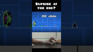 Geometry Dash Surprise At The End 🤔 [upl. by Karwan405]