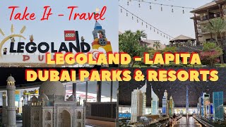 Legoland Dubai  Dubai Parks amp Resorts  Lapita Hotel  Legoland Water Parks  Legoland City [upl. by Ahsenik]