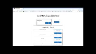 Inventory Management System  Using NodeJS and Firebase [upl. by Roscoe728]