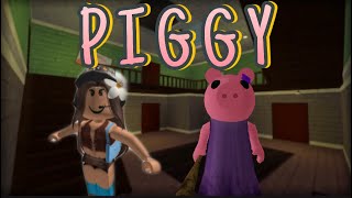 Playing PIGGY  1 round  voice  AlanaPlayZ loves uuu [upl. by Maurise]