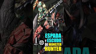 ESPADA y ESCUDO de Monster Hunter Análisis y Curiosidades de las Armas monsterhunter shorts [upl. by Cutler]