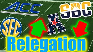 What if the NCAA had a Relegation System  NCAA Relegation Year 1 [upl. by Elayne330]