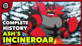 The Complete History of Ashs Incineroar [upl. by Ezarra]