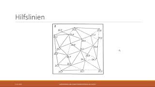 LF4 Höheninterpolation zur Erzeugung von Isohypsen Höhenlinien [upl. by Sanez]