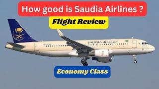 Saudia Airlines Flight review Economy Class  Is it worth flying   Dubai  Jeddah [upl. by Feeney335]