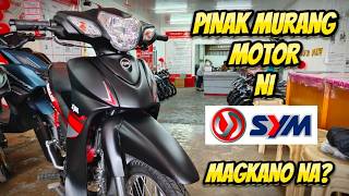 PINAKA MURANG MOTOR NI SYM  SYM BINUS 110  INSTALLMENT SPECS AND FEATURES [upl. by Samanthia]