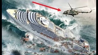 Top 10 Big Cruise Ships VS Powerful Waves In Storm Awesome Ships Launches [upl. by Oidiple]