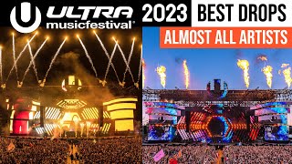 ULTRA MUSIC FESTIVAL MIAMI 2023  BEST DROPS FT MAIN STAGE [upl. by Alletniuq]