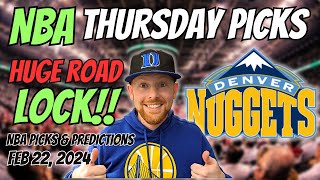 HUGE ROAD LOCK NBA Picks Today 2222024  Free NBA Picks Predictions amp Sports Betting Advice [upl. by Niar]