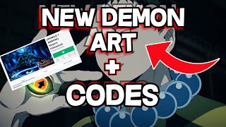 10 NEW CODES Arrow Blood Demon Art ShowcaseSlayers Unleashed [upl. by Oidualc37]