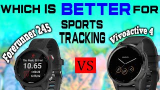 Garmin Forerunner 245 Music Vs Garmin Vivoactive 4 Why Is Vivoactive More Expensive😓 [upl. by Dlanger938]