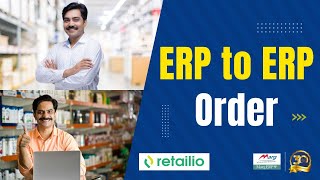 ERP to ERP Order English  Place Orders to Distributors Directly from ERP based on Stock amp Scheme [upl. by Elane]