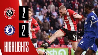 Sheffield United 22 Chelsea  Premier League highlgihts [upl. by Grata]