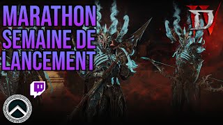 MARATHON  LANCEMENT VESSEL OF HATRED ★ DIABLO 4 [upl. by Edmanda962]