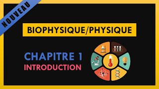 Biophysiquephysique  Chapitre 1  Introduction [upl. by Anivas]