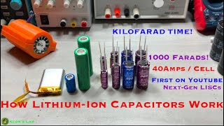 How LithiumIon Super Capacitors Work Lithium Hybrid Supercapacitors amp More  Part 1 [upl. by Banwell]