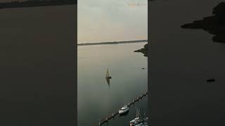 lagoon kamieńpomorski balticsea poland drone wow scenery [upl. by Wichern]