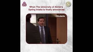 University of Akrons Spring Intake is Announced  STEM  MS in Accounting  CPA [upl. by Grane]