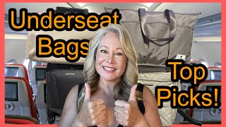 Best AMAZON UnderSeat Personal Item Bags for Air Travel [upl. by Kred]