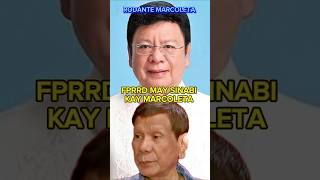 FPRRD MAY SINABI KAY MARCOLETA [upl. by Swope155]