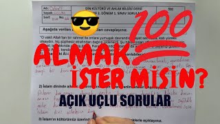 10 Sınıf Din Kültürü 2 Dönem 1 Yazılı [upl. by Kalam417]