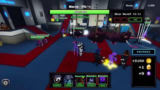 Playing five nights td grinding to get new unit evolutions [upl. by Lunseth221]