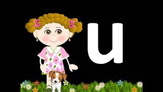 LA LETRA Uu  LAS VOCALES EN ESPAÑOL  VIDEOS EDUCATIVOS PARA NIÑOS  THE VOWELS IN SPANISH [upl. by Jerold]