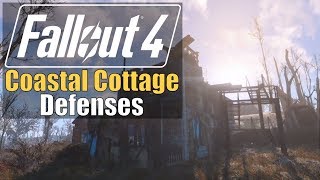 Fallout 4  Coastal Cottage Defenses [upl. by Alegna]