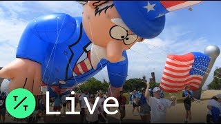 Thousands Attend National 4th of July Parade in Washington DC [upl. by Sousa406]