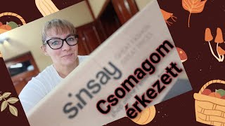 Sinsay csomagom érkezett 🛒🍁 haul unboxing [upl. by Cocks]