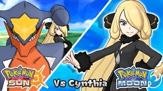 Pokémon Title Challenge 2 Champion Cynthia [upl. by Esialb111]