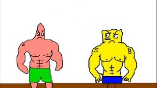 bob esponja vs patricio [upl. by Sesom]