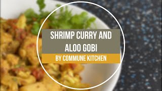 Shrimp Curry and Aloo Gobi  Online Class [upl. by Barker]