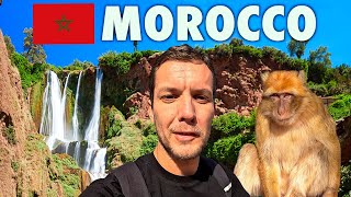 MOROCCO IS SO BEAUTIFUL 🇲🇦 OUZOUD FALLS amp MARRAKESH [upl. by Ulrick]