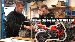 Motorschaden nach 32000km  Honda Fireblade CBR1000RR SC57 [upl. by Goldarina]