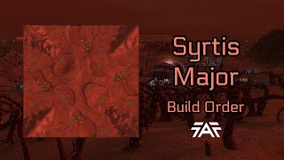 Syrtis Major Build Order  FAF  Supreme Commander Forged Alliance Forever [upl. by Aliuqaj]