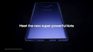 The new super powerful Note Samsung Galaxy Note9 [upl. by Grewitz]