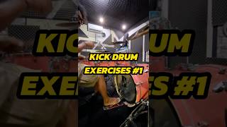 Kick drum exercises part1  drumlesson drums drumming drumlessons belajardrum kursusdrum [upl. by Mitran]