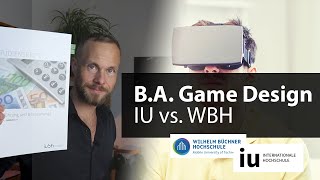 Fernstudium Game Design IU Internationale Hochschule vs Wilhelm Büchner Hochschule – Bachelor [upl. by Clyde96]