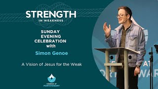 Keswick Portstewart 2024  Sunday Evening Celebration  Simon Genoe  A Vision of Jesus for the Weak [upl. by Amal803]