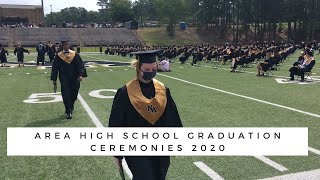 Area High School Graduation Ceremonies 2020 [upl. by Airotel]