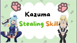 The Best of Kazuma Skills Moments  Kono Subarashii Sekai ni Shukufuku wo [upl. by Ramsa]