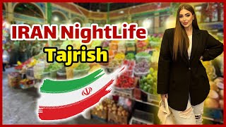 IRAN 🇮🇷  Exploring Tajrish Nightlife  A Walk Through Tajrish  Tehran [upl. by Brita950]