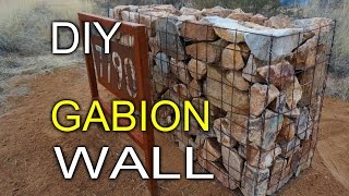 DIY Gabion Walls [upl. by Jaban]