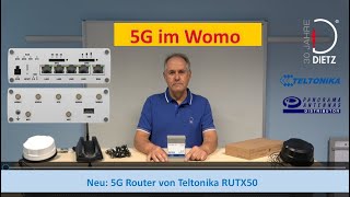 Dietz 5G Router Teltonika RUTX50 und passende Antennen [upl. by Anileuqcaj]