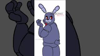 Luz verde luz roja 1 2 3  Fandub Español Latino  Fnaf  short shorts fnaf bonnie foxy [upl. by Aehr]