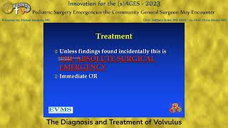 The Diagnosis and Treatment of Volvulus [upl. by Yelhs]