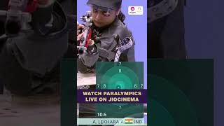 Avani Lekhara in the Gold Medal Match  Paralympics Shooting Highlights  JioCinema [upl. by Hyps595]