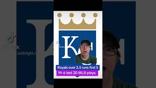 Royals vs Tigers First 5 betting pick mlb [upl. by Byers610]